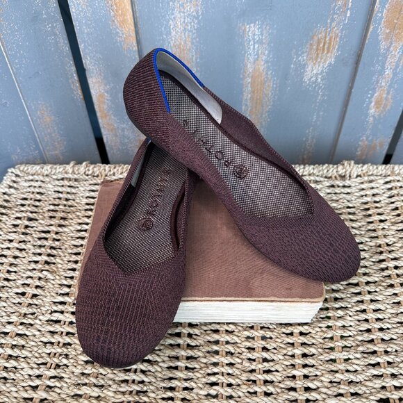 Rothy's Shoes - Rothy's The Flat Truffled Python Retired Sz 9